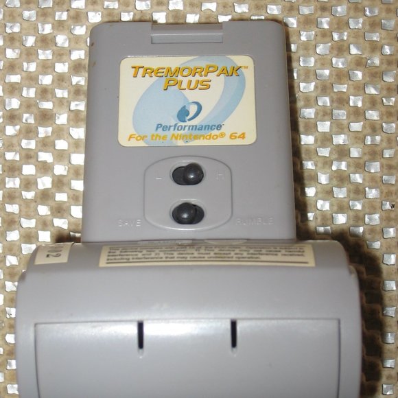 Performance TremorPak Plus Nintendo 64 Rumble Pack N64 White Label - Picture 1 of 2